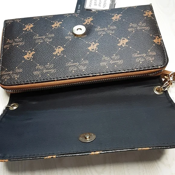 NWT BEVERLY HILLS POLO CLUB 3-WAY CROSSBODY PURSE - Picture 4 of 6